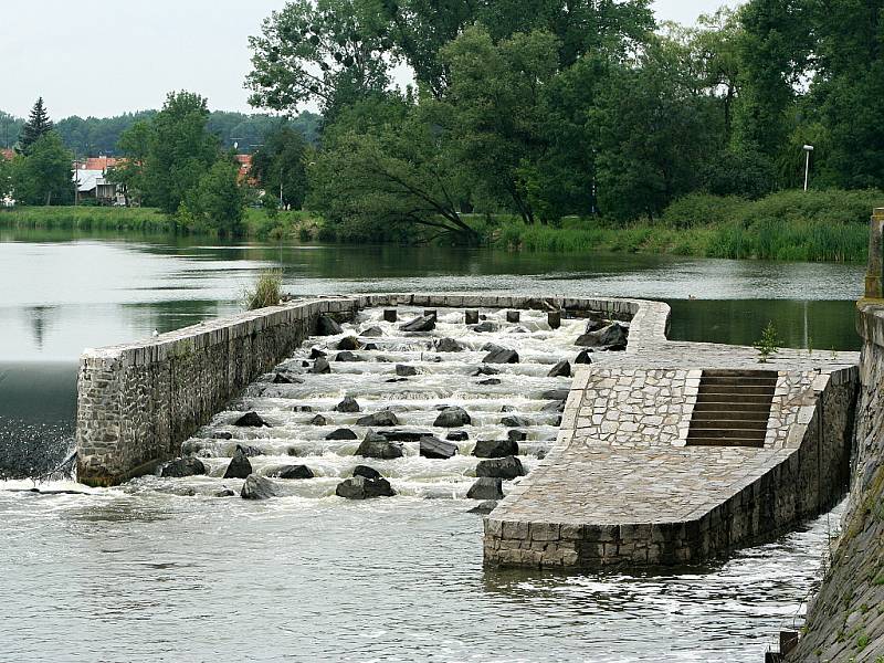 Rybí přechod v Břeclavi.