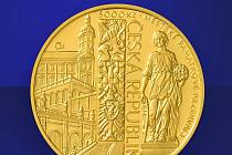 Mikulov se pyšní vlastní zlatou mincí. Má hodnotu pět tisíc korun a v prodeji je od středy.