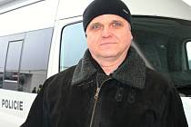 Policista Jan Molčan velel akci, při níž jeho podřízení kontrolovali auta projíždějící přes hraniční přechod na dálnici u Lanžhota.