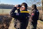 Policisté u hranic se Slovenskem zůstávají i nadále, kontroly však budou pouze namátkové. Foto: policie