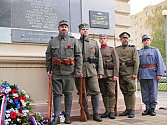 V Břeclavi si připomněli hrdiny světových válek. Na Den válečných veteránů