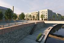 Urbanistickou soutěž na obnovu areálu vyhrál návrh ateliéru Neuhäusl Hunal.