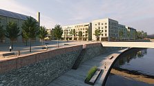 Urbanistickou soutěž na obnovu areálu vyhrál návrh ateliéru Neuhäusl Hunal.