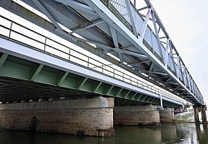 Vídeňský most v Břeclavi.
