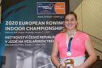 Mladá břeclavská veslařka Karla Knötigová vybojovala stříbrnou medaili na halovém mistrovství Evropy.