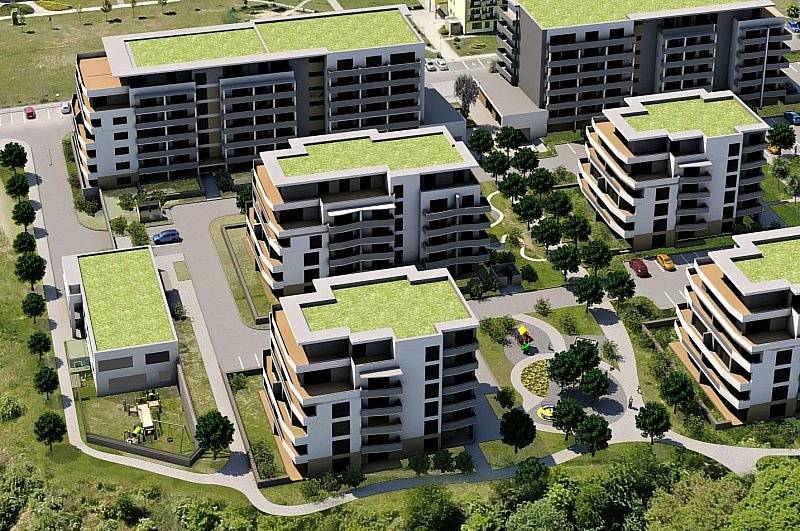 Třetí nejlidnatější kraj v republice je ten Jihomoravský. V blanenském sídlišti Písečná chce dvojice developerů postavit devět bytových domů s více než čtyřmi stovkami bytů.