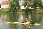 Slovácká regata se konala o víkendu na řece Dyji v Břeclavi. Tradičních veslařských závodů se zúčastnil i český olympionik Lukáš Helešic.