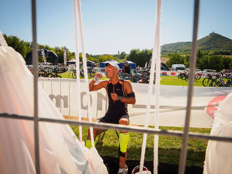 Čtvrtý ročník halfironmanského triatlonu na Pálavě opanoval Petr Soukup. Foto: Kamila Voděrová
