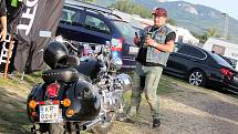 Pasohlávecký autokemp Merkur obsadili od čtvrtka do neděle motorkáři. Konal se tam odložený Euro Bike Fest.