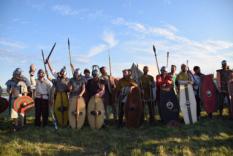 Hradisko u Mušova na Brněnsku hostilo první ročník Římsko-barbarského festivalu Germania subacta