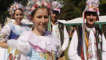 Milovníci folkloru a krojů si dali v sobotu setkání ve Starovicích. V tamním areálu U Myslivny se sešlo okolo tří stovek krojovaných z Břeclavska i dalších regionů. Přijeli dokonce i folkloristé ze Slovenska.