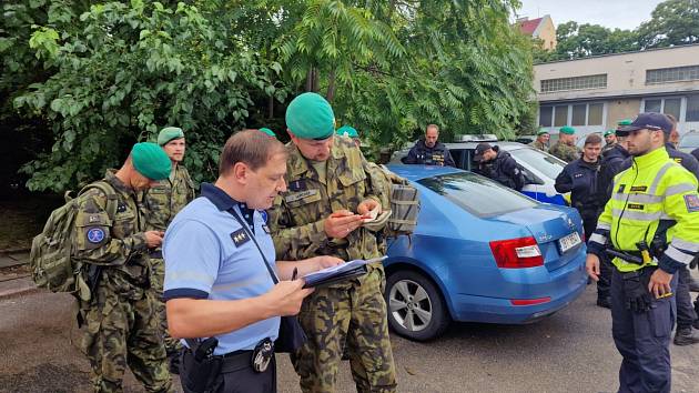 Hned po začátku cvičení pochytali policisté migranty na Břeclavsku.