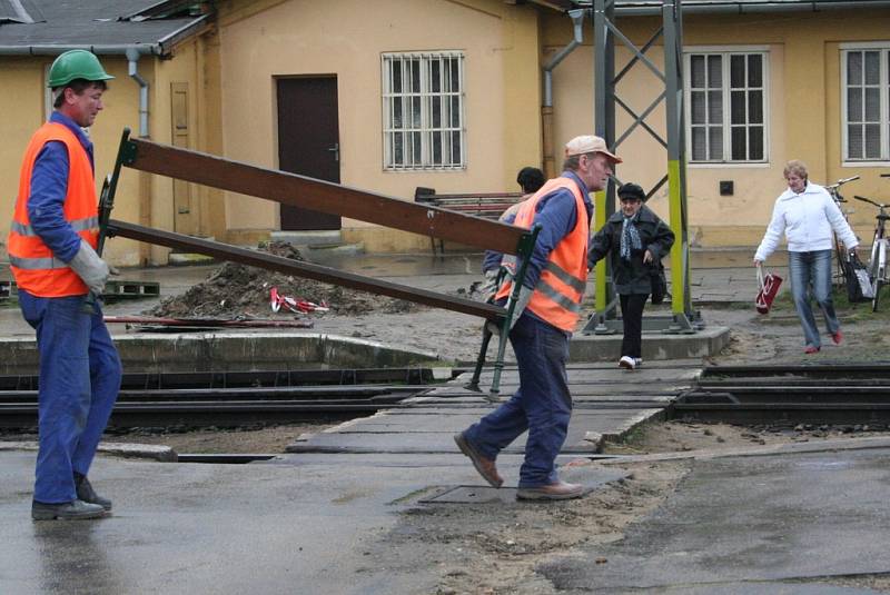 Přestavba břeclavského nádraží.