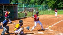 Softbalisté Locos Břeclav první zápas proti týmu Spectrum Praha vyhráli 9:7, v odvetě však podlehli 8:9.