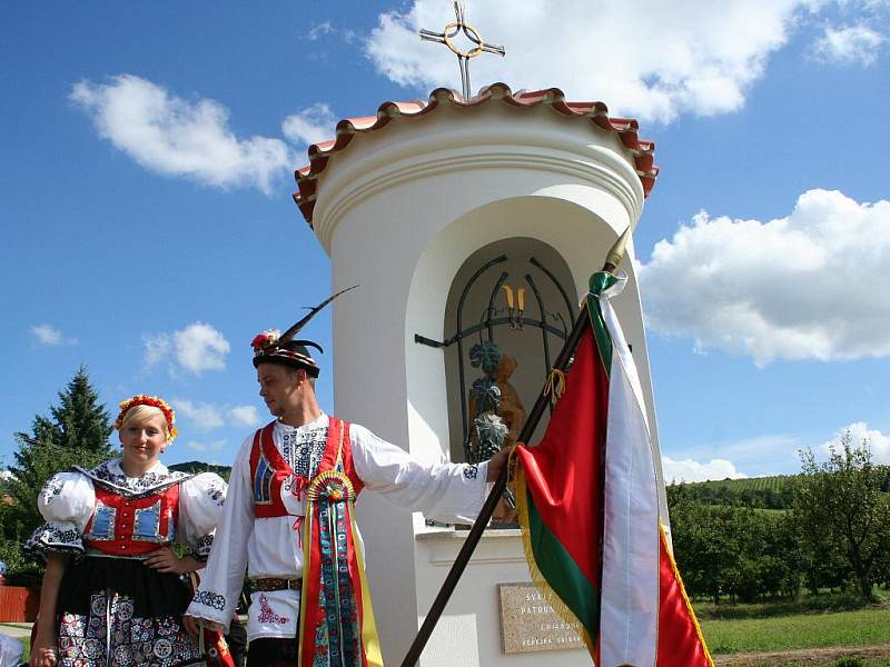 Kaplička v Horních Věstonicích.