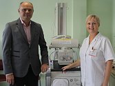 Vedení břeclavské nemocnice představilo některé nové přístroje, jako například pojízdné rentgeny, či vylepšení těch stávajících.