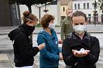 Demonstrace Vy ještě nemáte dost?!, kterou pořádal spolek Milion chvilek pro demokracii, se na náměstí T.G. Masaryka v Břeclavi zúčastnily desítky lidí.