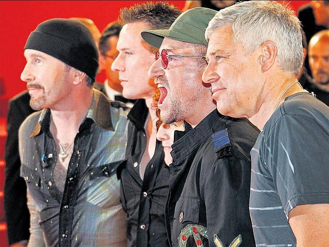 Irská skupina U2.