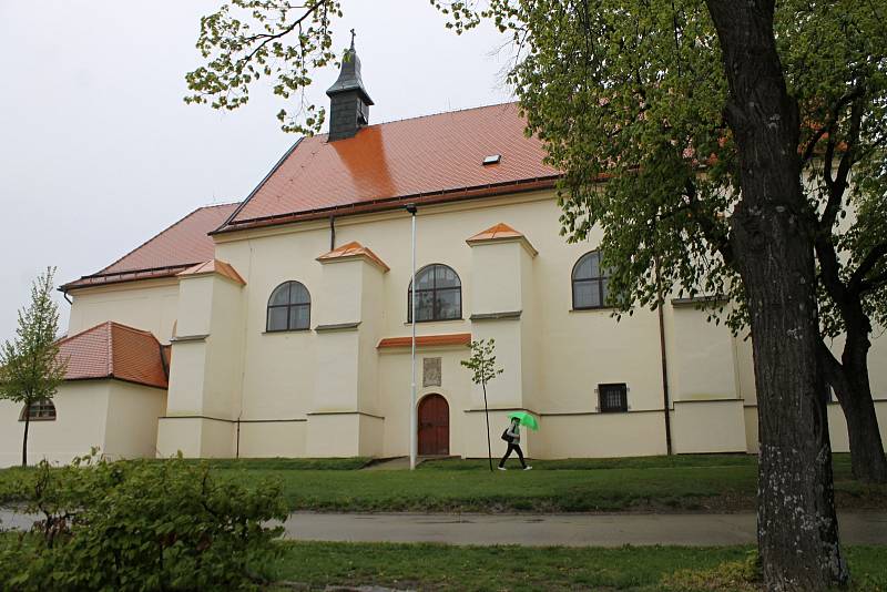 Kostel ve Velkých Pavlovicích.