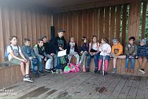 Děti z Čejčce se přijely podívat za ukrajinskými rodinami do Bořetic.