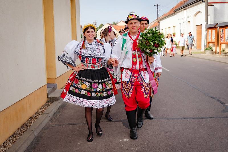 Chasa v Jevišovce oslavila tradiční krojované hody.