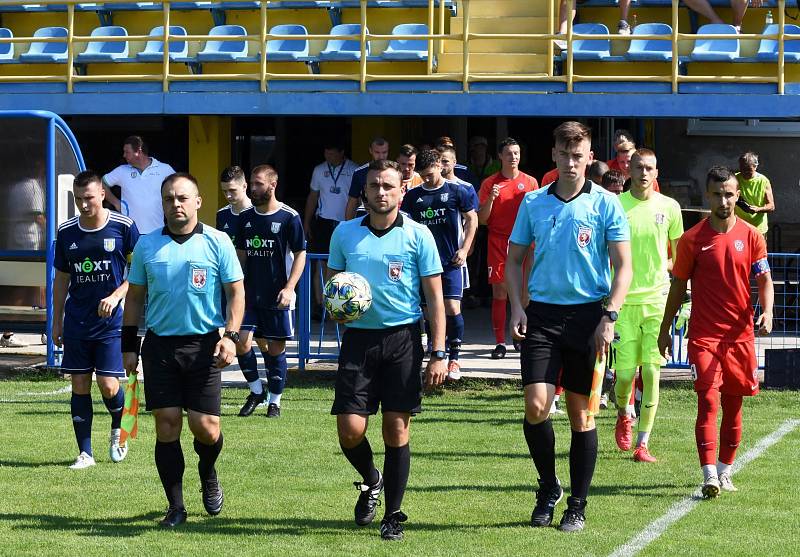 Břeclavští fotbalisté vybojovali cenný bod s juniorkou Zbrojovky Brno.