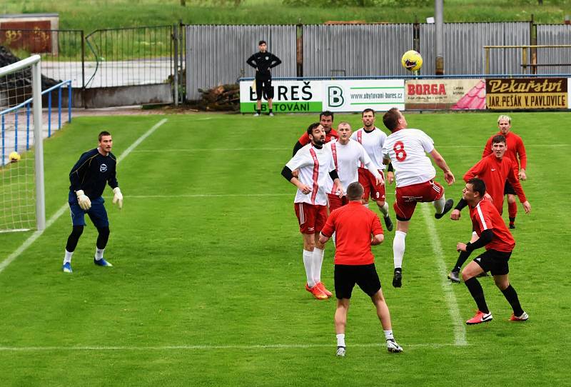 Fotbalisté Velkých Pavlovic v přípravě zdolali juniorku Sparty Brno 4:2.