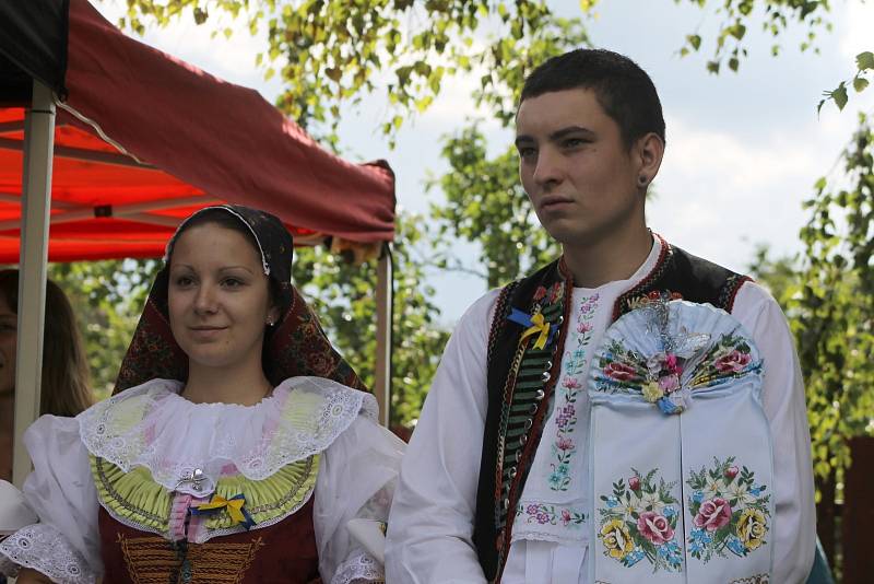 Vrbičtí v sobotu oslavili triumf v soutěži Vesnice roku 2014 Jihomoravského kraje. Hudbou, zpěvem, tancem i vínem. Starostovi obce Tomáši Bílkovi popřáli čtyři jeho kolegové z okolí originálně v krojích.