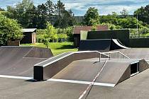 Nový skatepark budou mít zájemci k dispozici v Hustopečích.