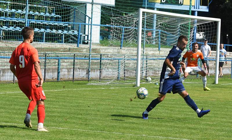 Břeclavští fotbalisté vybojovali cenný bod s juniorkou Zbrojovky Brno.