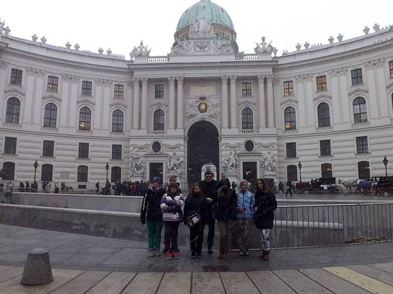 Školáci z Dolních Věstonic se vydali do Vídně, aby si zlepšili němčinu.