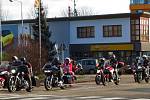Motorkáři z Břeclavska vyrazili na Vánoční plkotání.