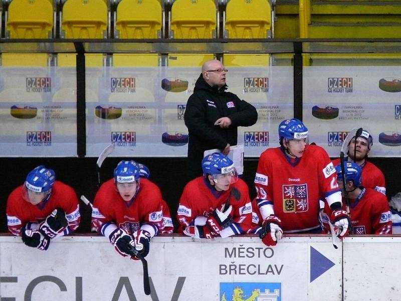 Čeští mladíci se mohli v Břeclavi radovat s diváky z výhry nad Finy.