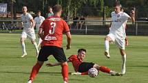 Fotbalisté Lanžhota v úvodním duelu Divize D podlehli Hodonínu 0:1.