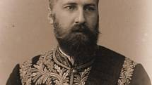 Kníže František I. Lichtenštejn (1853-1938) bylel jako poslední vládce rodu na zámku ve Valticích na Břeclavsku.