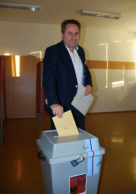 Kandidát na senátora za Břeclavsko Libor Nazarčuk (nezávislý za ANO).