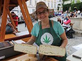 Na mikulovském Náměstí si v sobotu přišli na své milovníci sýrů. Své výrobky zde představilo dvanáct sýrařů. Přilákali více než tisíc návštěvníků. Festival pokračoval i v neděli.