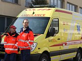 Zdravotníci ze zdravotnické záchranné služby v Břeclavi se dočkali nových prostor. V úterý je slavnostně otevřeli.