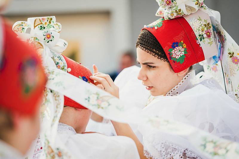 Chasa v Charvátské oslavila tradiční krojované hody.