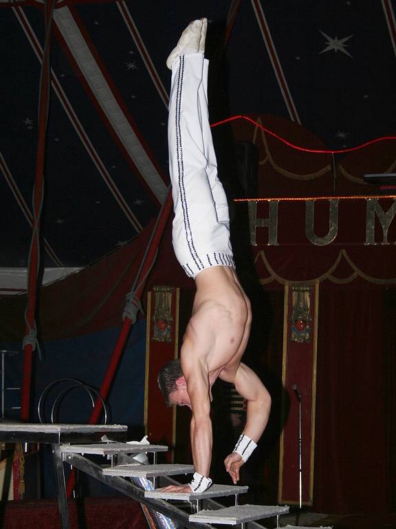 V areálu pod břeclavským zámkem rozložil šapitó světoznámý Cirkus Humberto.
