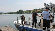 Policisté na novomlýnské nádrži u Pavlova na Břeclavsku kontrolovali plavidla na hladině. Nechyběl test na alkohol.