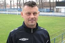 Trenér fotbalistů MSK Břeclav B Marcel Houška. 