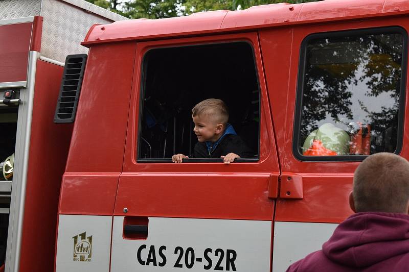 Z dětského dne v Tvrdonicích.