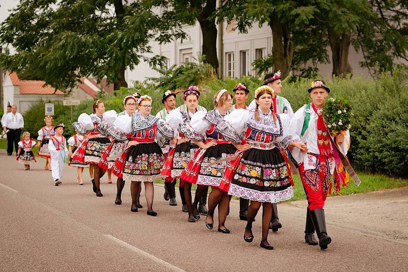 Chasa v Jevišovce oslavila tradiční krojované hody.