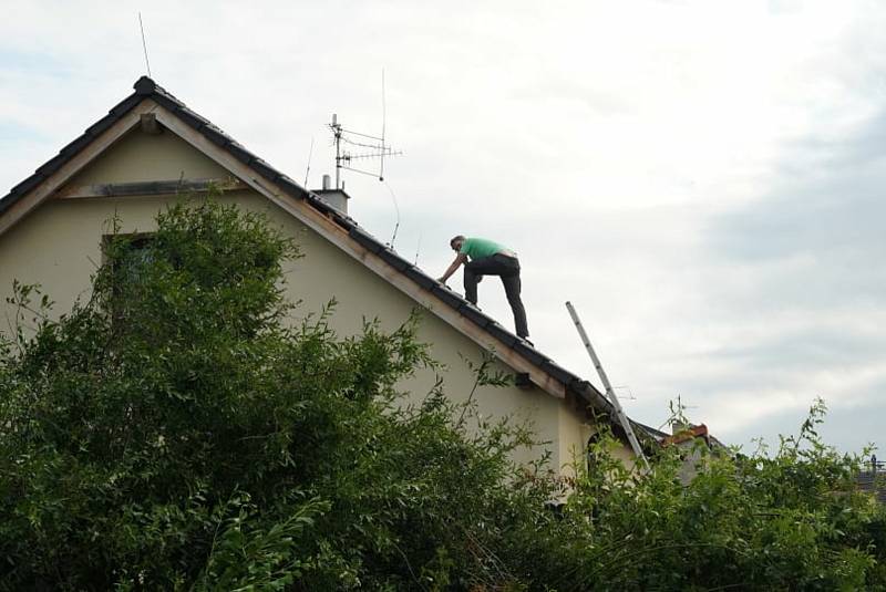 Páteční ráno v Hruškách.