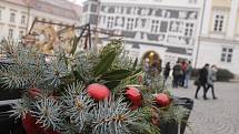 Mikulovské Náměstí patřilo vánočnímu jarmarku.