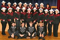 Členové oddílu Country Rebels z Charvátské Nové Vsi spolu tančí už od roku 2008.