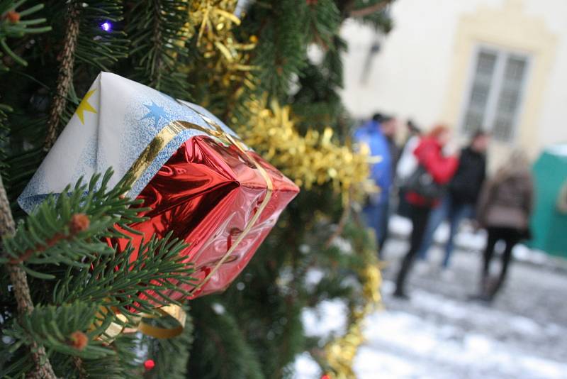 Kastelán valtického zámku zpřístupnil sály a komnaty, jako kdyby byla turistická sezona. Kromě toho se na nádvoří objevily stánky se zabijačkovými specialitami, punčem a nechyběl ani vánoční strom či šermířské představení.