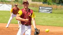 Softbalisté Locos Břeclav první zápas proti týmu Spectrum Praha vyhráli 9:7, v odvetě však podlehli 8:9.