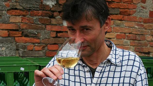 Velkopavlovický vinař Radomil Baloun.